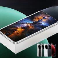 New M15 Ultra Original Cellphones 7.3inch Smartphone 4G 5G Dual SIM Mobile Phones Android 14 Global Version 8000mAh Cell Phone