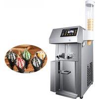 Small Desktop Single Flavor Soft Ice Cream Machine, Multifunctional Frozen Yogurt Machine