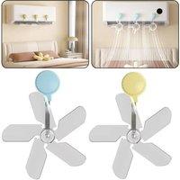 Wind Deflector Room Airs Conditioner Window Baffle Silicone Suction Fan Shaped Anti Direct Blowing Deflector