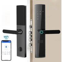 WiFi Smart Lock for Front Door TTlock APP Remote Control Fingerprint Keypad Door Lock Digital