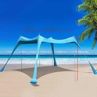 Family Beach Awning 3x3 Outdoor Beach Tent Folding Tents Large Sunshade Camping Shades Tents