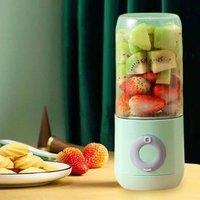 500ML Electric Juicer Portable Smoothie Blender 6 Knife Mini Blenders USB Wireless Rechargeable
