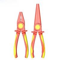 LAOA All Plastic Pliers Professional Electrician Pliers Withstand high voltage 1000V Needle nose pliers