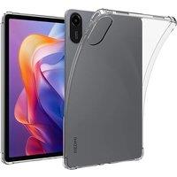 For Xiaomi Redmi Pad SE Pad2 11 2025 Case Transparent TPU Soft Cover with 4 Corner Airbags Anti-Fall Shockproof Protective Shell