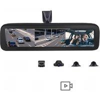 12 inch 4 Cameras Car Rearview Mirror DVR Camera Android 8.1 GPS Navigation RAM 2G ROM 32GB Dash Cam Video Recorder Google Map