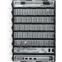 Portable Tool Kit Rechargeable Electric Screwdriver Set 126 in 1 Precision Wireless Magnetic Mini