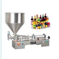 2025 Latest Semi-Automatic Small Bottle Filling Machine Honey Paste Chocolate Sauce Packaging Machine