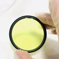 52mm With Frame Ring 450nm IR Longpass Filter Light Yellow Color Optical Glass JB450 For Photography
