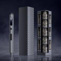 57 in 1 Power Tool Kits Rechargeable Precision Electric Screwdriver Set Wireless Mini Small Bits