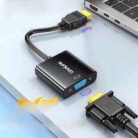 Unnlink HDMI to VGA Adapter 1080P 60Hz for Desktop PC Laptop TV box to Monitor