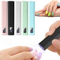 Portable Nail Dryer Machine USB Mini Dryer Lamp UV LED Nail Light for Curing All Nail Gel Lamp Home