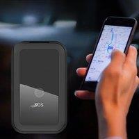 GF 09 21 22 Mini Car Tracker Magnetic Car GPS Locator Anti-Lost Recording Tracking Device Can Voice Control Phone Wifi LBS