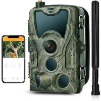 HC-801pro outdoor hunting camera 4K picture quality 4G support App online video wildlife observation