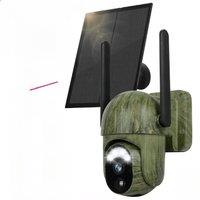 4MP 4G/WIFI Solar Security Camera Wireless Outdoor WiFi Human/Animal Detection 2-Way Talk IP66
