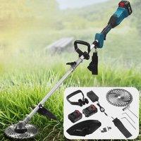 New Garden Multi-Functional Lithium Battery Mower Household Wireless Electric Lawn Mower Portable Garden Grass-Piercing Machine