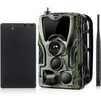4G MMS Wildlife Trail Cameras 20MP 1080P 5000Mah Lithium Battery Night Vision No Glow IR LED IP65