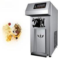 Mini 1-Flavor Soft Ice Cream Machine, Multifunctional Desktop Low-Noise Yogurt Machine, Easy To Carry