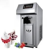 Soft Ice Cream Machine Touch Screen Desktop Mini Commercial Automatic Frozen Yogurt Machine
