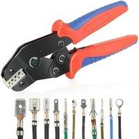 SN Series Crimping Pliers SN-48BS 0.25-1.5mm2/23-16AWG For Tab 2.8 4.8 6.3 SM2.5 DuPont2.54 Car