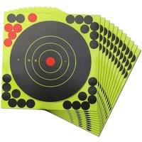 100pcs Paper Target Stickers Adhesive Reactivity Shoot Targets Outdoor Shooting Practice Hunting
