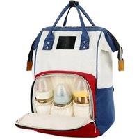 2025 New Fashion Oxford Multi Functional Wear Resistant Insulation Large Capacity Zipper Mommy Bag