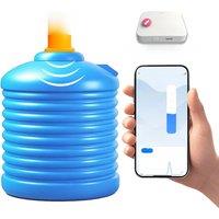 MORAY ME201WZ Tuya Smartlife APP ZigBee WiFi Ultrasonic Wireless Remote Detector Water Tank Liquid Level Sensor Alarm Indicator