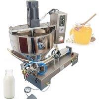 Piston Pneumatic Filling Machine Paste Liquid Heating Mixing Filling Machine