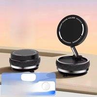 360 Magnetic Car Phone Holder Vacuum Suction Cup Phone Mount For IPhone Xiaomi Huawei Universal