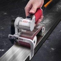 Pneumatic Sander 60x260mm Polishing and Grinding Machine DIY Mini Belt Sander Pneumatic Tools for Grinding and Polishing