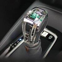 Crystal Gear Shift Knob Cover With LED Lights For Toyota Camry Corolla RAV4 Avalon Allion Wildlander C-HR IZOA Auto Accessories