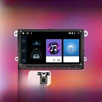 Barlckxs Autoradio Head Unit 2 Din Android Radio for VW Volkswagen Fox 2012-2022 Carplay Android Auto 9 Inch Car Multimedia GPS
