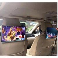2025 Car Headrest Monitor 13.3" IPS Touch Tablet PC 4K Android 11 RAM 2G ROM 32GB With Game Remote Control HDMI IR AV FM USB APP