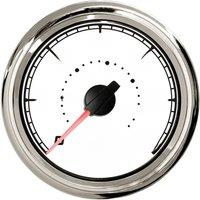 KUS 85mm GPS Speed Charts White Speedometers 0-30Knots 0-50Km/H Waterproof Speed Mileometers for Boat with Antenna