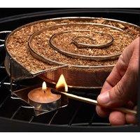 Stainless Steel BBQ Tool Round Cold Smoke Generator Hot and Cold Smoking on BBQ Grill and Smoker for