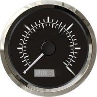 KUS Boat Waterproof Gps Speed Charts 0-60Knots Auto Speedometers 0-110Km/H 85mm with Antenna Red or Yellow Backlight