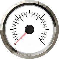 KUS 85mm Pointer GPS Speedometers 0-30Knots Display Marine Speed Gauges 0-55Km/H Speed Indicators for Boat Bus Truck Auto 12/24v