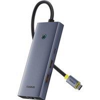 Baseus USB C HUB 7-in-1 HDMI 4K 60Hz Adapter 10Gbps USB 3.2 Splitter RJ45 PD 100W for MacBook Pro