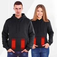 Women Outdoor Electric USB Heating Sweaters Hoodies men Winter Warm Heated Clothes Charging Heat
