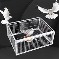 Pigeon Trap Cage Bird Supplies Pigeon Coop Bird Cage for Racing Pigeons Farms Garages Meat Pigeons