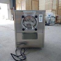 Mini Countertop Batch Freezer Commercial Italian Gelato Hard Ice Cream Maker Machine Making