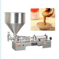 Semi-Automatic Horizontal Pneumatic Filling Machine Ultra Precision Anti Dripping Paste Salad Dressing Packaging Machine
