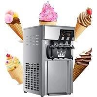 Automatic Desktop Ice Cream Maker 18L For Commercial Use One Hopper One Flavor Ice Cream Machine