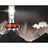 2pcs LED Car Headlight Mini Size H4 H11 H7 LED Car Headlight Bulb 12000LM 6000K H1 9005 9006