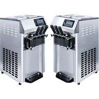 Stainless Steel Soft Ice Cream machine Mini Milkshake Vending Machine Ice Cream Maker