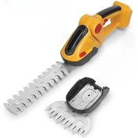Handheld Lawn Trimmer 24V 2-in-1 - US Plug, Cordless Lawn Mower & Pruning Shears for Garden Shrub
