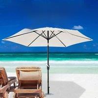 2/3M Parasol Replacement Cloth Without Stand Parasol Umbrella Cover Waterproof Sunshade Cloth Canopy