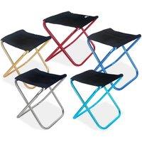 Portable Multifunctional Outdoor Picnic Camping Folding Chair Ultra Light Fishing Stool Travel Stool