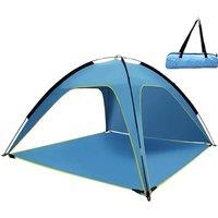 Quick Automatic Opening Beach Tent Sun Shelter Tent Shade Lightwight Pop for Outdoor Camping Three