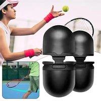 2pcs Tennis Topspin-Whistle Tennis Hitting Master Lightweight Ball Training Tool For Beginners For