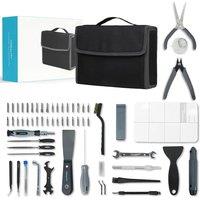 Creality Official 3D Printer Tools Kit, 74 Pcs in 1 3D Printing Tool Wrap Kit 3D printer repair accessories